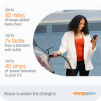 Home Flex Level 2 EV Charging Station NACS, NEMA 14-50 Outlet