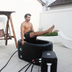 Ice Bath Tub with Water Chiller Compatibility-Xxl 77" X 28"X 24"Cold Plunge Tub for Athletes - Outdoor, Portable, Inflatable - Recovery PRO