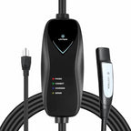 Level 1 Tesla Charger - 110V, 15 Amp, NEMA 5-15 Plug, 16 Ft Extension Cord - Portable Electric Car Charger for Tesla - Compatible with All Tesla Models X/Y/3/S
