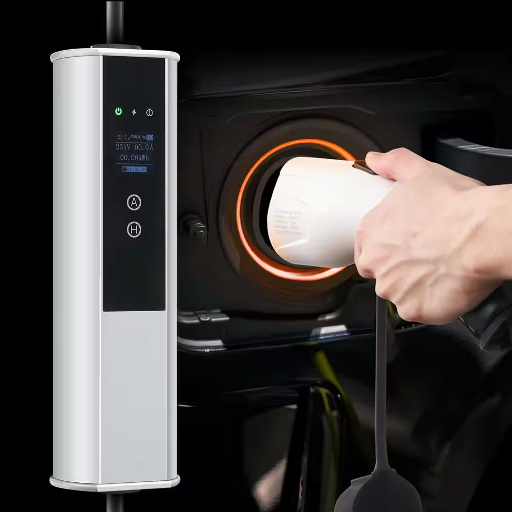 Level 2 Portable EV Charger, 40A 240V, Electric Vehicle Charger with 25 Ft. Charging Cable NEMA 14-50P Plug