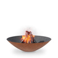 Arteflame Classic 40″ — Fire Pit (CORTEN Bowl; Short Round / Short Euro / Built-In No Base)