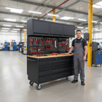 Overhead Pro 72x79 inch Extra Height/Depth Rolling Tool Chest Combo
