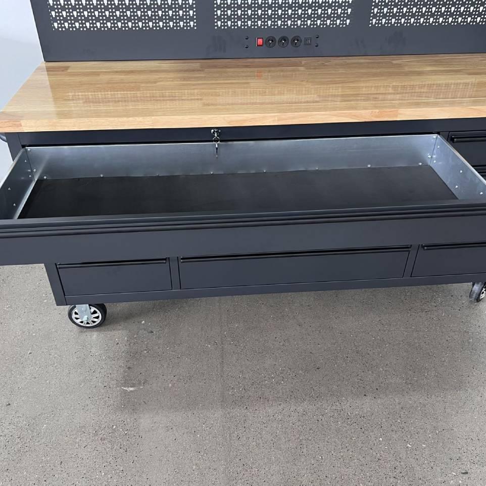 Overhead Pro 72x79 inch Extra Height/Depth Rolling Tool Chest Combo