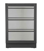 Patio Outdoor Kitchen Gas Grill - Patio Elegance OASIS™ 100 with Built-in 500 Series 32" Grill