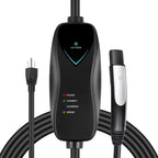 Level 1 Tesla Charger - 110V, 15 Amp, NEMA 5-15 Plug, 16 Ft Extension Cord - Portable Electric Car Charger for Tesla - Compatible with All Tesla Models X/Y/3/S