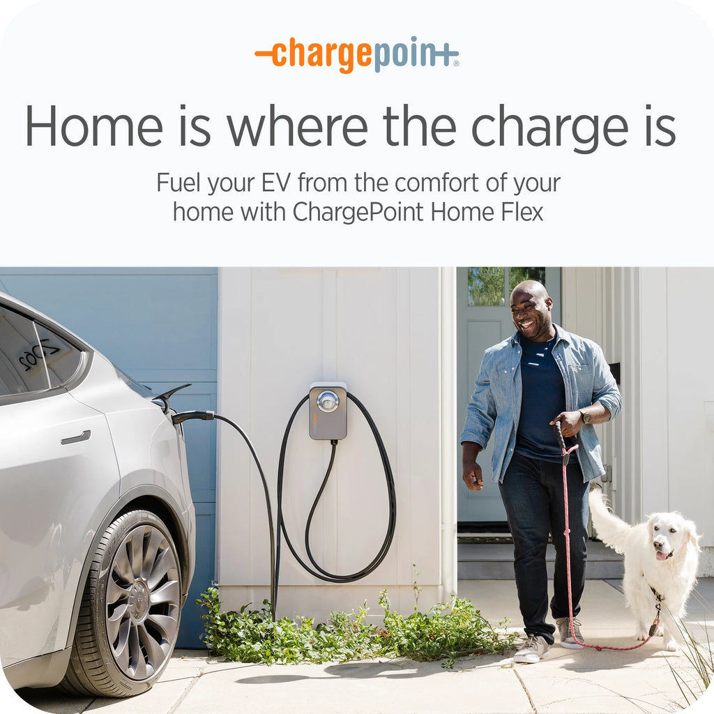 Home Flex Level 2 EV Charging Station NACS, NEMA 14-50 Outlet