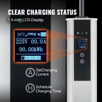 Level 2 Portable EV Charger, 40A 240V, Electric Vehicle Charger with 25 Ft. Charging Cable NEMA 14-50P Plug
