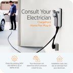 Home Flex Level 2 EV Charging Station NACS, NEMA 14-50 Outlet